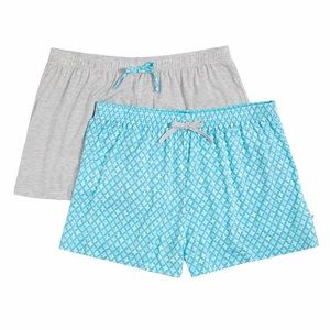 Jane and Bleecker Womens Sleep Shorts 2 Pair SMALL